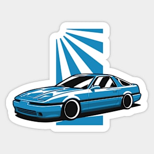 Blue Supra MK3 Classic JDM Sticker